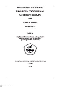 Image of Kajian Kriminologis Terhadap Tindak Pidana Pencabulan Anak Yang Disertai Kekerasan