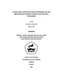 Image of Tanggung Jawab Negara Penerima Dalam Melindungi Gedung Kedutaan Negara Pengirim