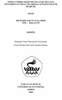 Image of Aspek Yuridis Eksploitasi Anak Melalui Penjaringan Minat Olahraga