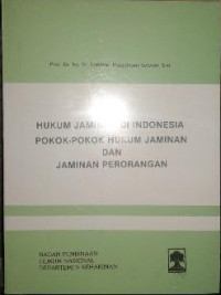 Image of Hukum Jaminan Di Indonesia Pokok-Pokok Hukum Jaminan Dan Jaminan Perorangan