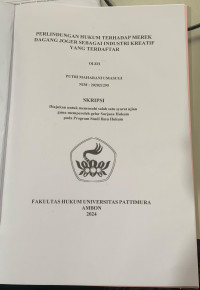 Image of Perlindungan Hukum Terhadap 
Merek Dagang Joger Dari Penjiplakan,