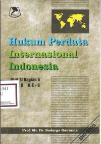 Image of Hukum Perdata Internasional Indonesia Buku Ke - 6