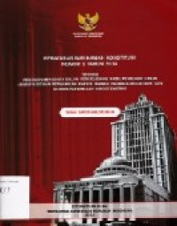 Image of Peraturan Mahkamah Konstitusi No. 4 Tahun 2014 Tentang Pedoman Beracara Dalam Perselisihan Hasil Pemilihan Umum Presiden Dan Wakil Presiden