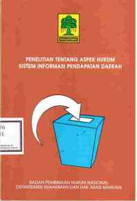 Image of Penelitian Tentang Aspek Hukum Sistem Informasi Pendapatan Daerah