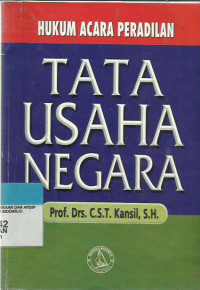 Image of Hukum Acara Peradilan Tata Usaha Negara : Berdasarkan Undang-Undang Nomor 5 Tahun 1986
