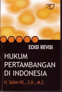 Image of Hukum Pertambangan Di Indonesia