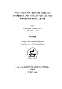Image of Pengaturan Zona Ekonomi Eksklusif Indonesia Di Laut Natuna Utara Menurut Konvensi Hukum Laut 1982