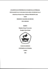 Image of Penerapan Sanksi Pidana Terhadap Anak Yang 
Karena Kesengajaan Mengakibatkan Meninggalnya Orang