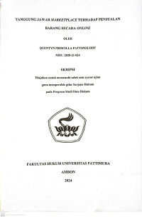 Image of “Tanggung Jawab Marketplace 
Terhadap Penjualan Barang Secara Online.”