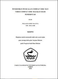 Image of Penertiban Penjualan Compact Disc Dan Video Compact Disc Bajakan Oleh Pemerintah