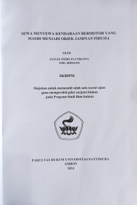 Image of Perlindungan Hukum 
Internasional Terhadap Wilayah Udara Negara Indonesia Dari Pesawat Asing Yang Masuk 
Secara Ilegal