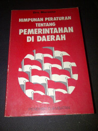 Image of Himpunan Peraturan Tentang Pemerintahan Di Daerah