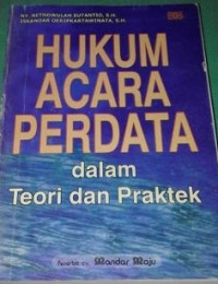 Image of Hukum Acara Perdata Dalam Teori Dan Praktek