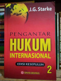 Image of Pengantar Hukum Internasional 2 (Edisi Kesepuluh)