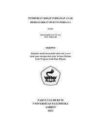 Image of Pemberian Hibah Terhadap Anak 
Berdasarkan Hukum Perdata,