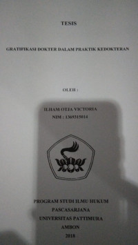 Image of Gratifikasi Dokter Dalam Praktik Kedokteran