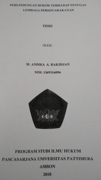 Image of Perlindungan Hukum Terhadap Petugas Lembaga Pemasyarakatan