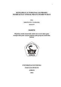 Image of kewajiban 
autopsy dalam proses pembuktian tindak pidana pembunuhan