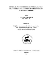 Image of Penegakan Hukum Terhadap 
Perdagangan Manusia Lintas Batas Negara Berdasarkan Konvensi Palermo