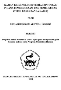 Image of “Kajian 
Kriminologis Terhadap Tindak Pidana Pemerkosaan Dan Pembunuhan (Studi 
Kasus Banda Neira)”