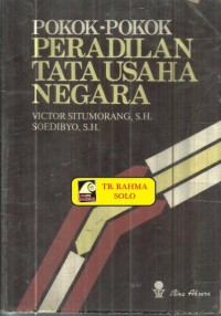 Image of Pokok-Pokok Peradilan Tata Usaha Negara