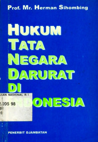 Image of Hukum Tata Negara Darurat Di Indonesia