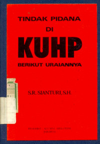 Image of Tindak Pidana Di KUHP Berikut Uraiannya