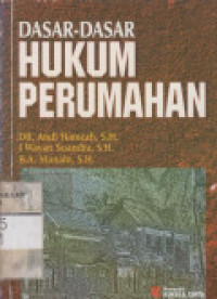 Image of Dasar - Dasar Hukum Perumahan