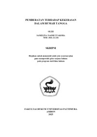Image of Pemberatan Terhadap Kekerasan Dalam Rumah Tangga,