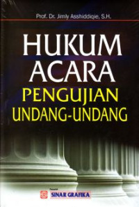 Image of Hukum Acara Pengujian Undang-undang
