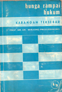 Image of Bunga Rampai Hukum : Karangan Terbesar