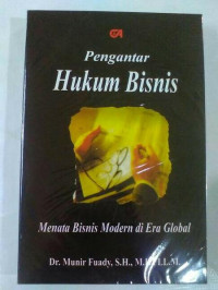 Image of Pengantar Hukum Bisnis Menata Bisnis Modern Di Era Global