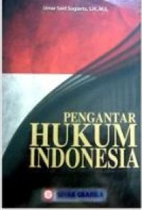 Image of Pengantar Hukum Indonesia