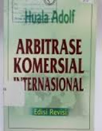 Image of Arbitrase Komersial Internasional