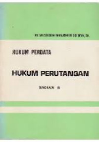 Image of Hukum Perdata : Hukum Perutangan Bagian B