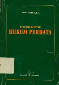 Image of Pokok-Pokok Hukum Perdata